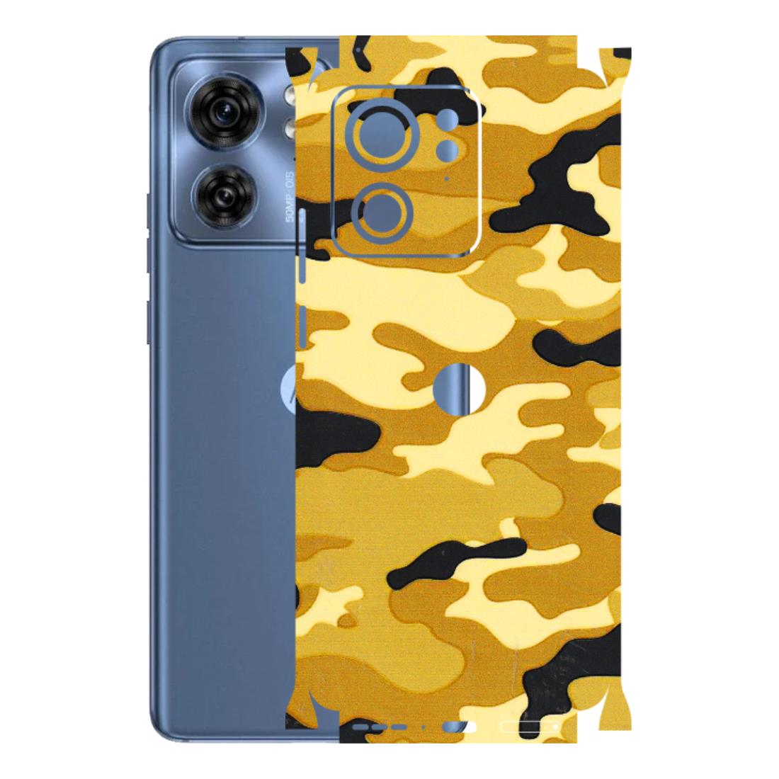 Motorola Phone Skins (All Models) - Indian Camo - 3D Embossed Finish (L-228) Moto Edge 40 (5G)