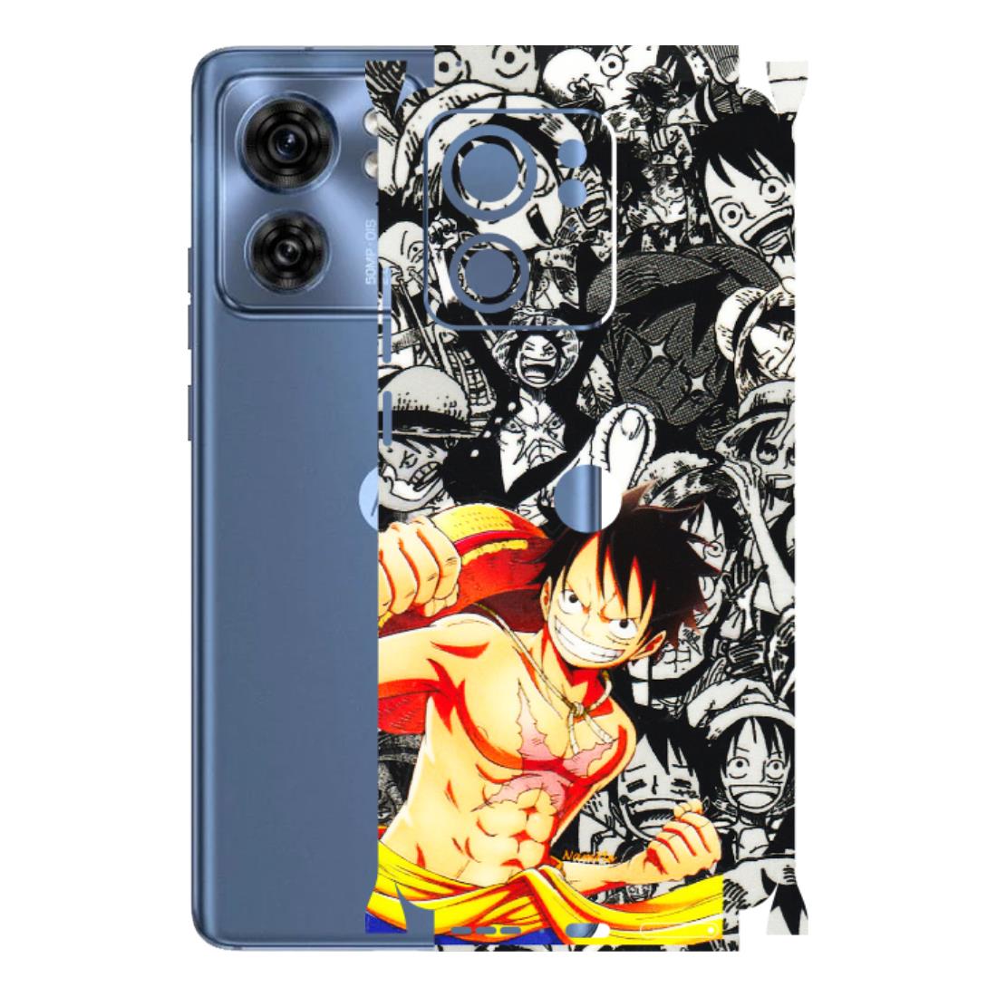 Motorola Phone Skins (All Models) - Anime Comics Games Doodles - 3D Embossed Finish (L-27) Moto Edge 40 (5G)