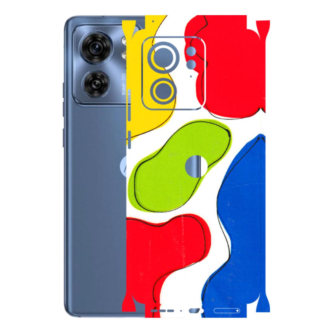 Motorola Phone Skins (All Models) - RGB Colour Paint - 3D Embossed Finish (L-284) Moto Edge 40 (5G)
