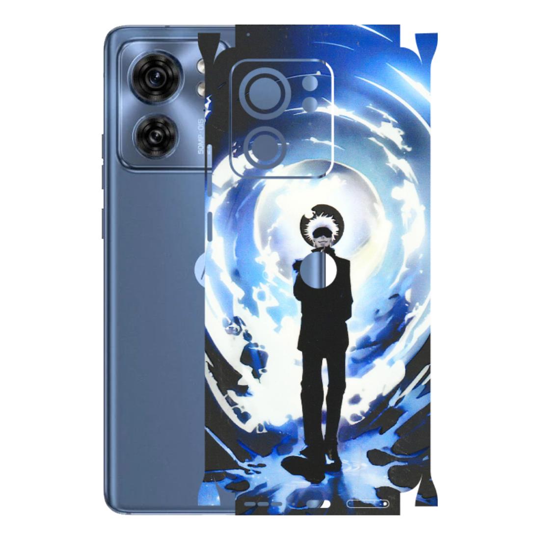 Motorola Phone Skins (All Models) - Jujustu Kaisen Anime Manga - 3D Embossed Finish (L-317) Moto Edge 40 (5G)