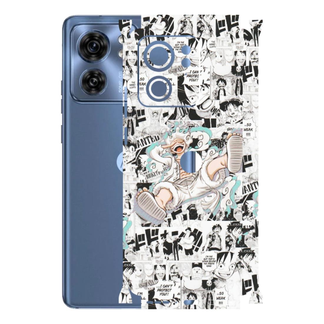 Motorola Phone Skins (All Models) - Hi Hello Doodles - Matte Finish (M-25) Moto Edge 40 (5G)