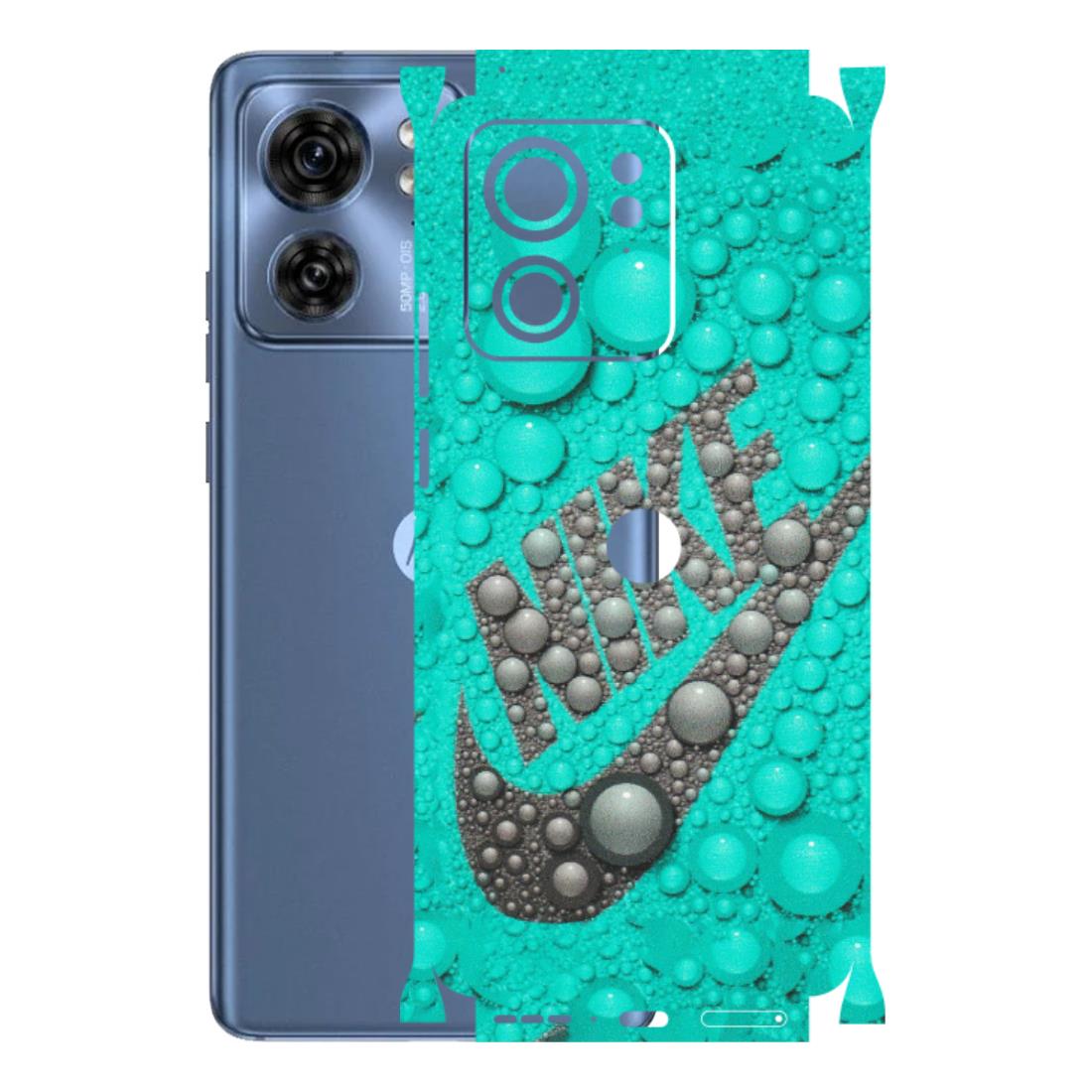 Motorola Phone Skins (All Models) - Shoe Brand Bubbles - Matte Finish (M-42) Moto Edge 40 (5G)