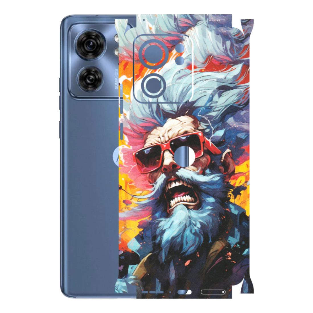 Motorola Phone Skins (All Models) - Daddy Cool Character - Matte Finish (M-43) Moto Edge 40 (5G)
