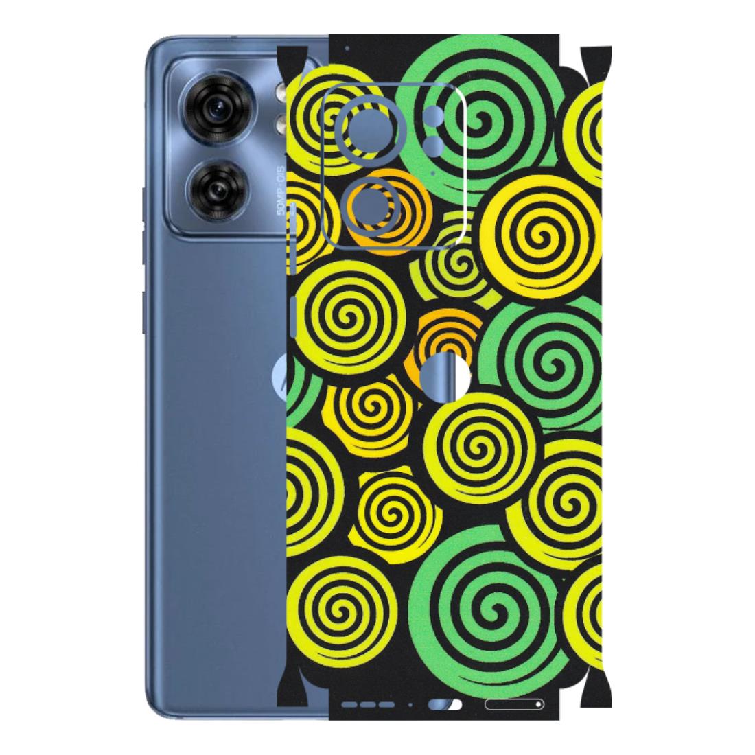 Motorola Phone Skins (All Models) - Crazy Spiral - Matte Finish (M-91) Moto Edge 40 (5G)