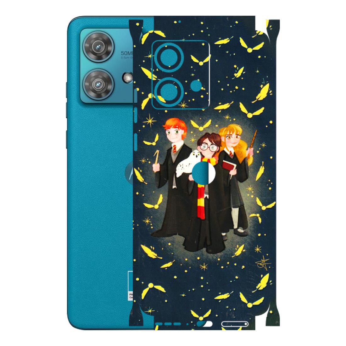 Motorola Phone Skins (All Models) - Harry Potter - 3D Embossed Finish (L-183) Moto Edge 40 Neo (5G)