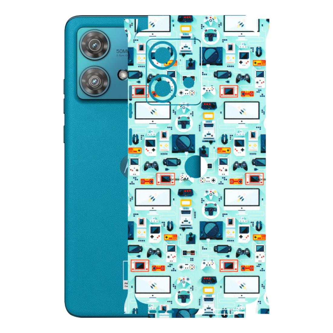 Motorola Phone Skins (All Models) - Gadgets Doodle - 3D Embossed Finish (L-184) Moto Edge 40 Neo (5G)
