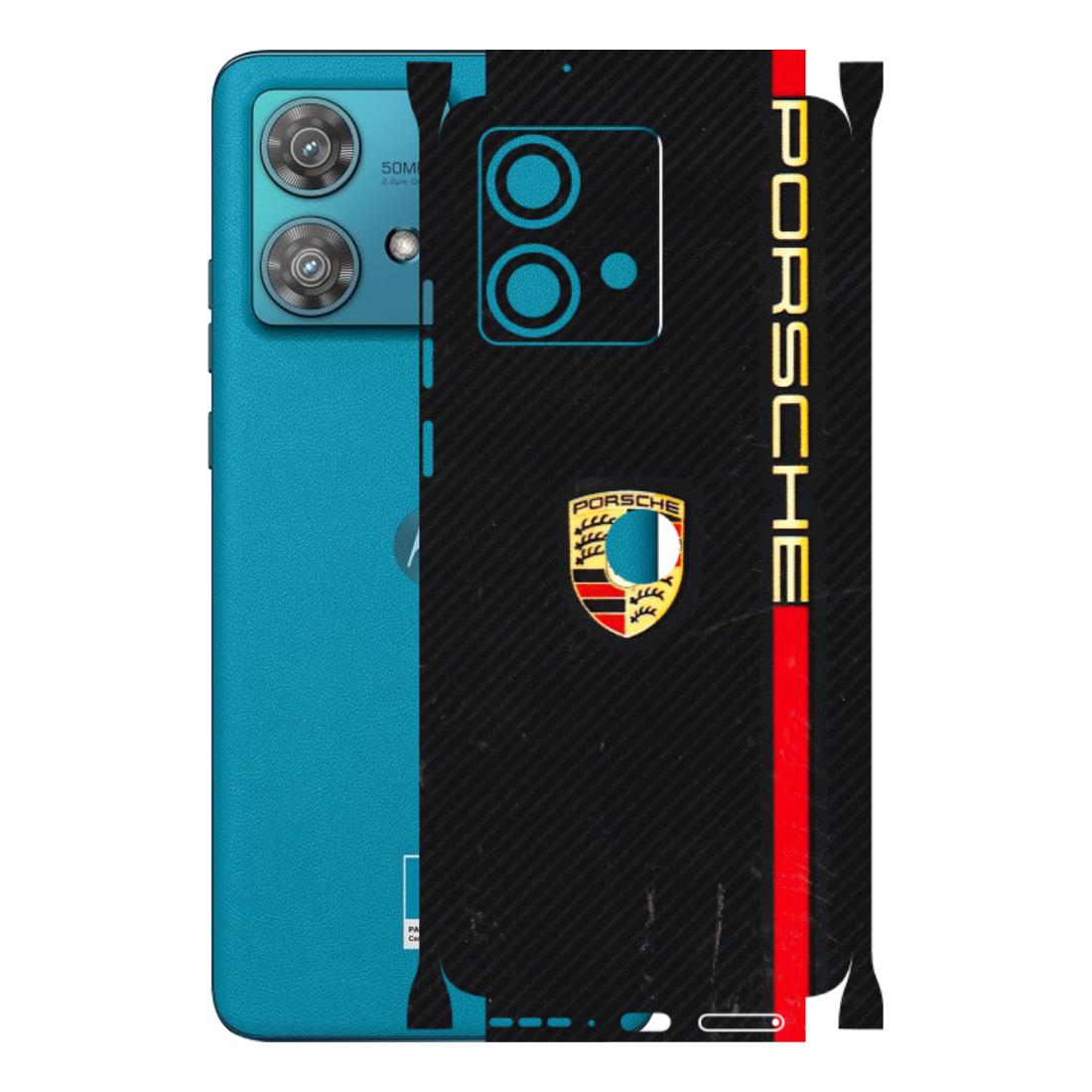 Motorola Phone Skins (All Models) - Premium Porsche - 3D Embossed Finish (L-225) Moto Edge 40 Neo (5G)