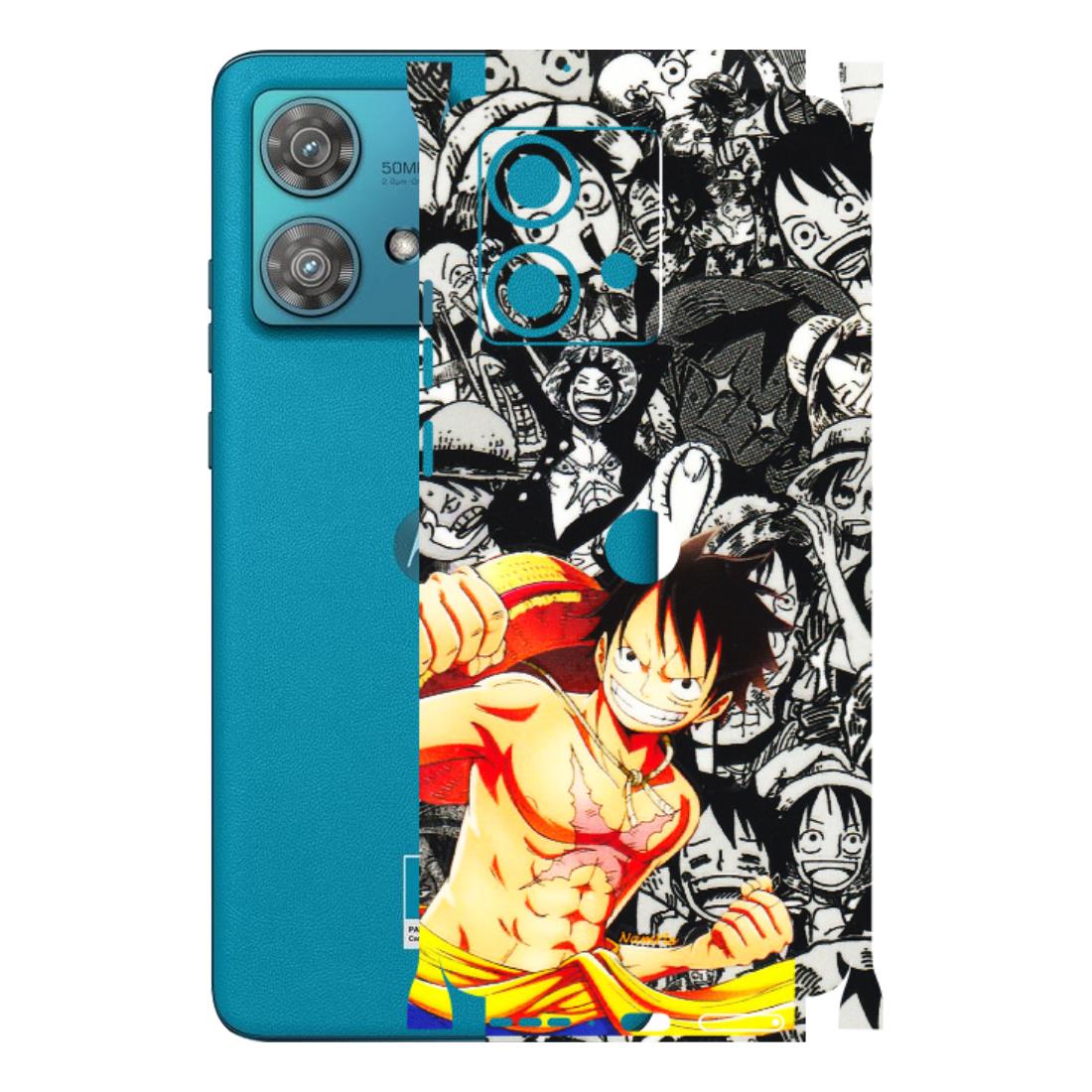 Motorola Phone Skins (All Models) - Anime Comics Games Doodles - 3D Embossed Finish (L-27) Moto Edge 40 Neo (5G)