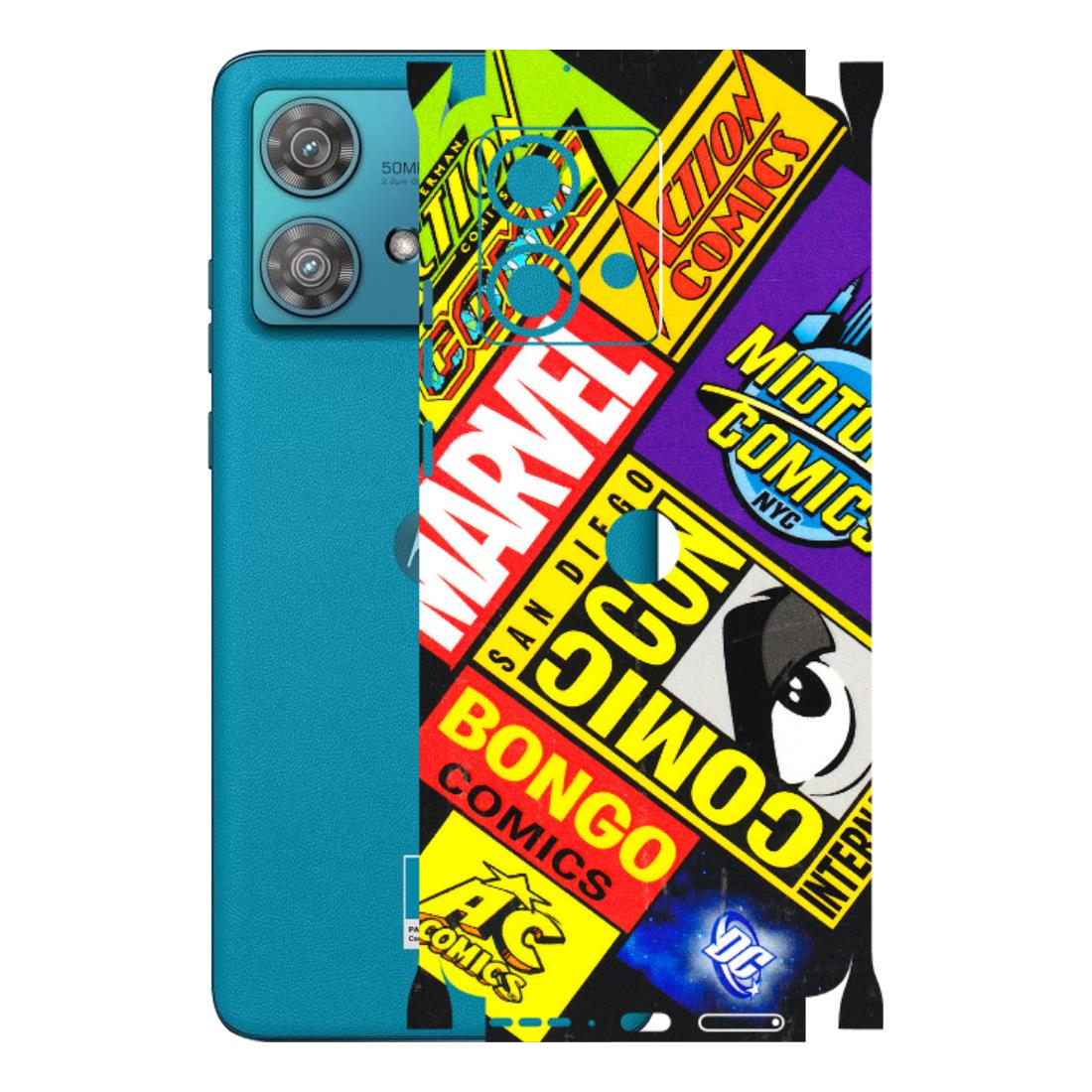 Motorola Phone Skins (All Models) - Bongo Comic Con - 3D Embossed Finish (L-325) Moto Edge 40 Neo (5G)