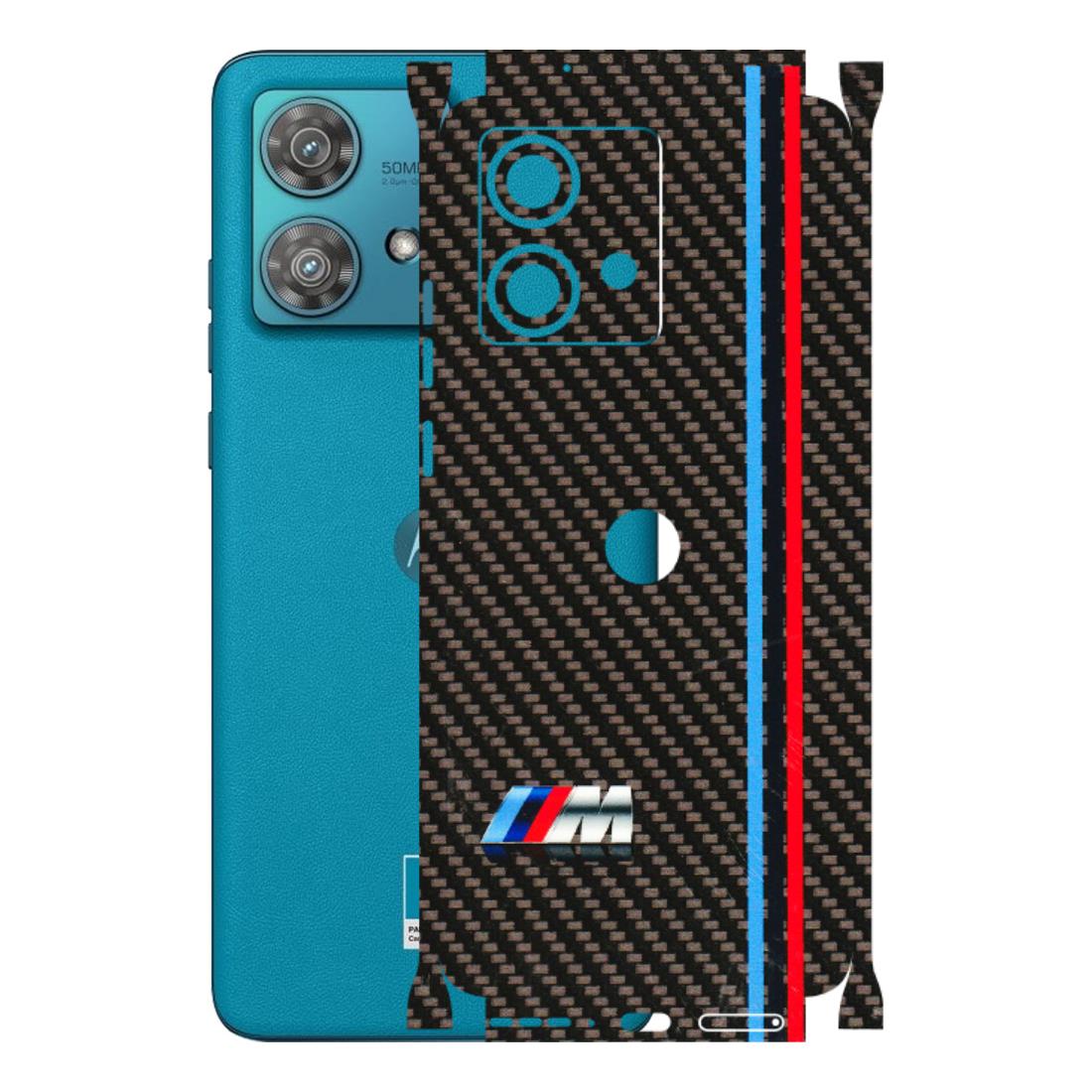Motorola Phone Skins (All Models) - BM Carbon Fiber Feels - 3D Embossed Finish (L-38) Moto Edge 40 Neo (5G)