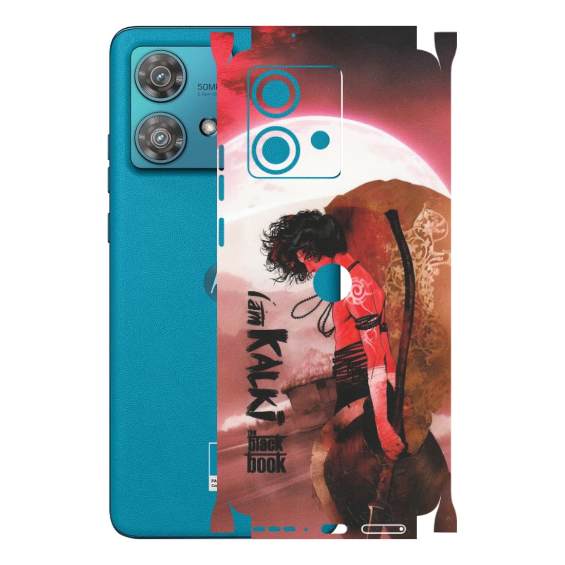 Motorola Phone Skins (All Models) - The Black Book Kalia Anime - Matte Finish (M-129) Moto Edge 40 Neo (5G)