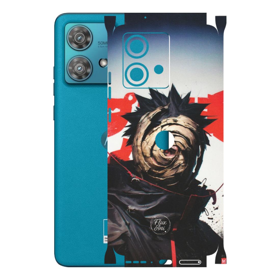 Motorola Phone Skins (All Models) - Obito Uchiha Cool Anime - Matte Finish (M-134) Moto Edge 40 Neo (5G)