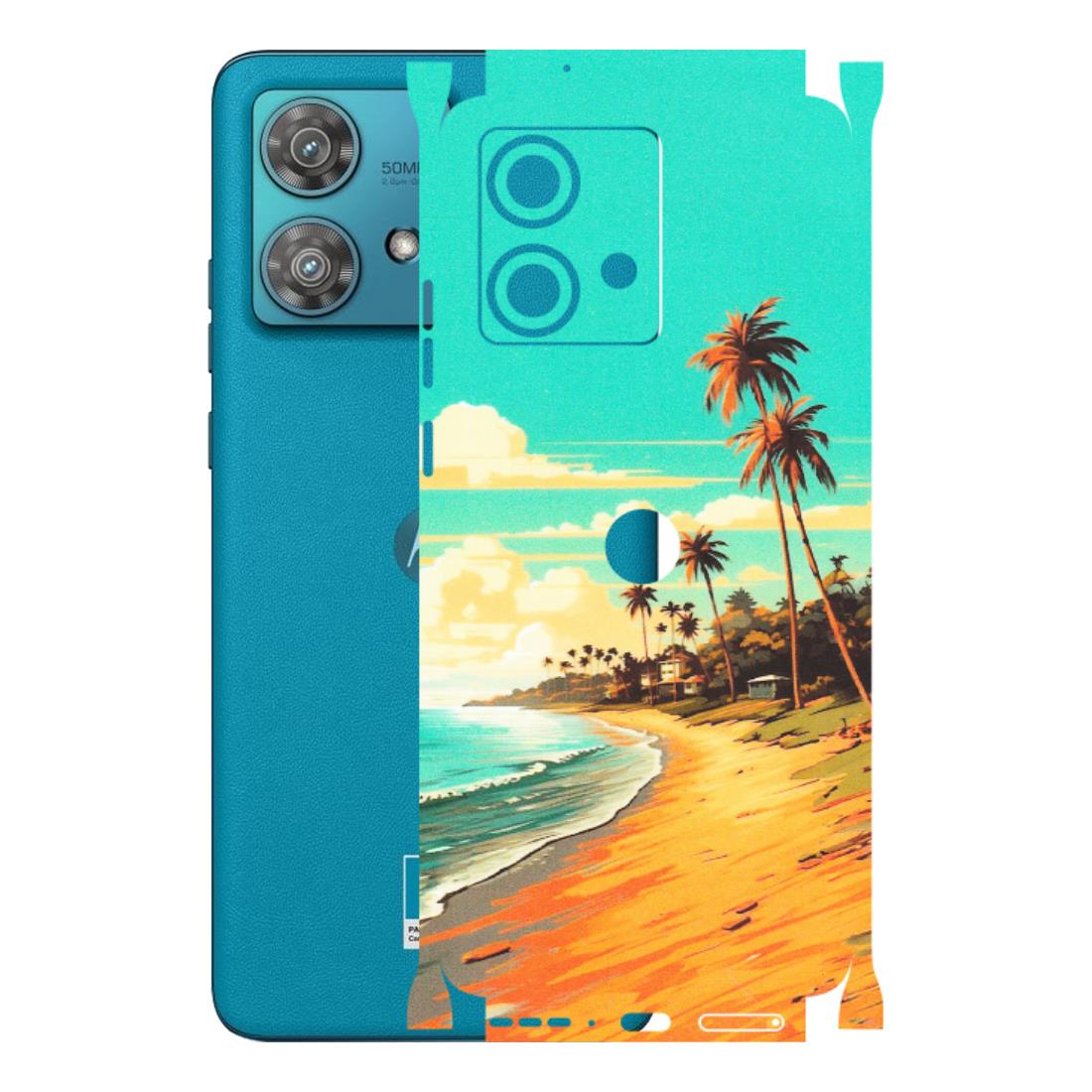 Motorola Phone Skins (All Models) - Miami Beach - Matte Finish (M-136) Moto Edge 40 Neo (5G)