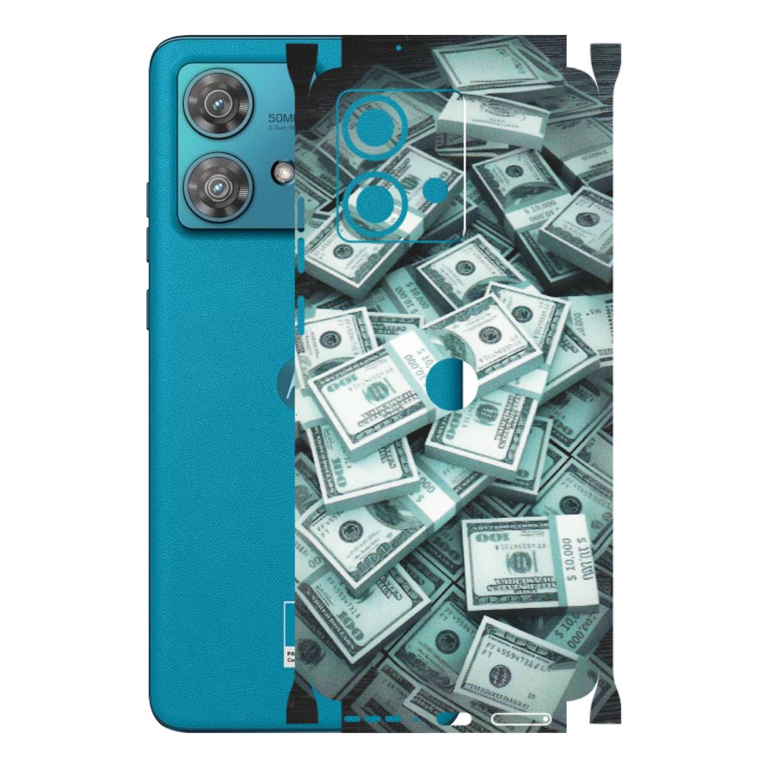 Motorola Phone Skins (All Models) - Hundred Dollar Bill - Matte Finish (M-162) Moto Edge 40 Neo (5G)