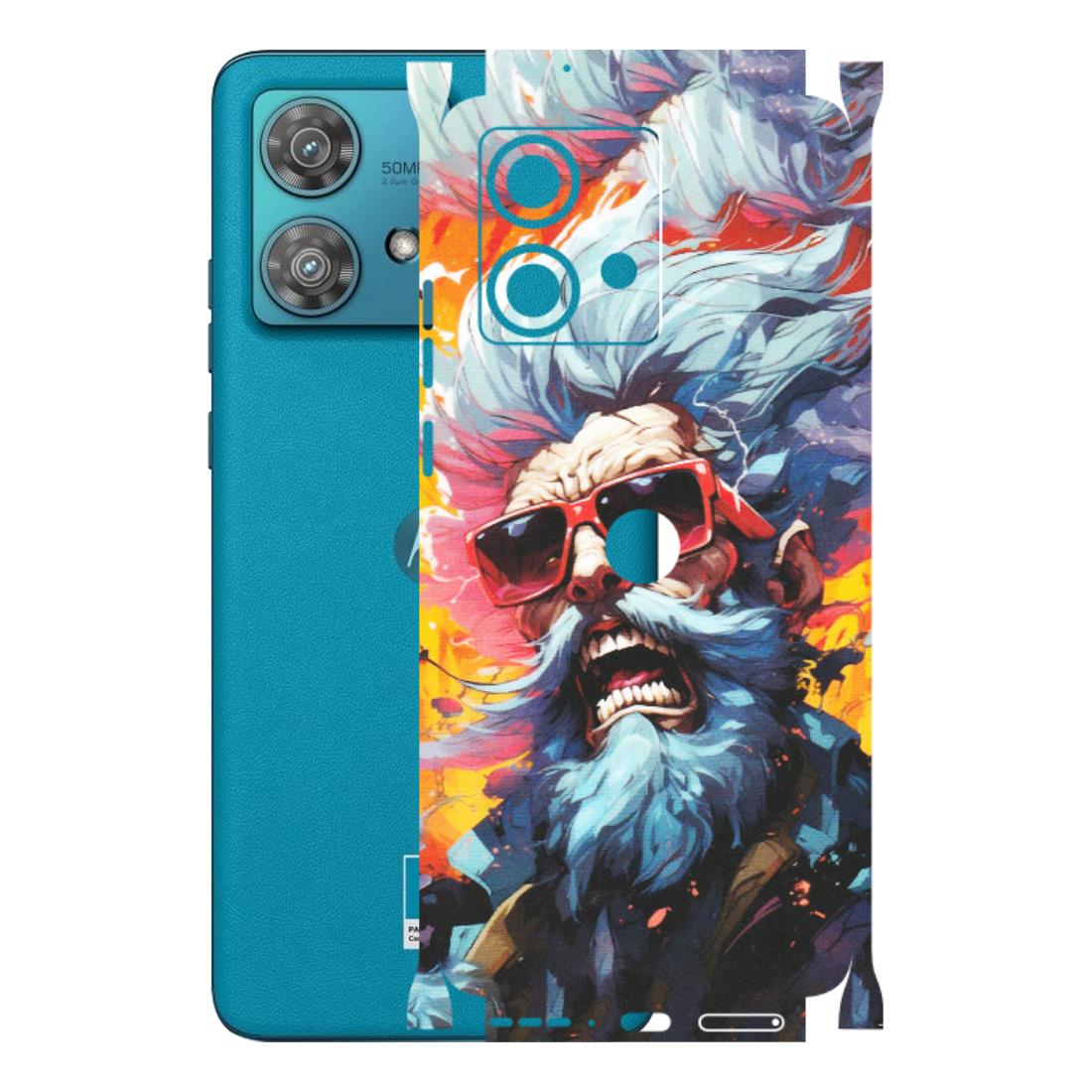 Motorola Phone Skins (All Models) - Daddy Cool Character - Matte Finish (M-43) Moto Edge 40 Neo (5G)