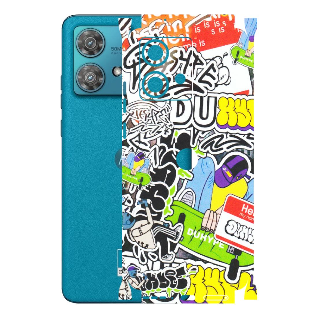 Motorola Phone Skins (All Models) - Dope Graffiti - Matte Finish (M-61) Moto Edge 40 Neo (5G)