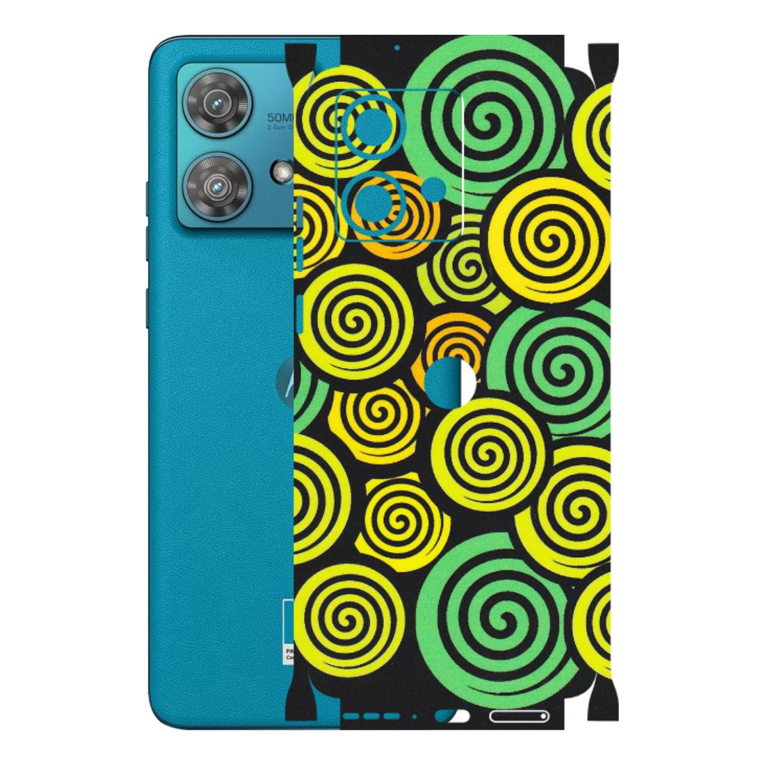 Motorola Phone Skins (All Models) - Crazy Spiral - Matte Finish (M-91) Moto Edge 40 Neo (5G)