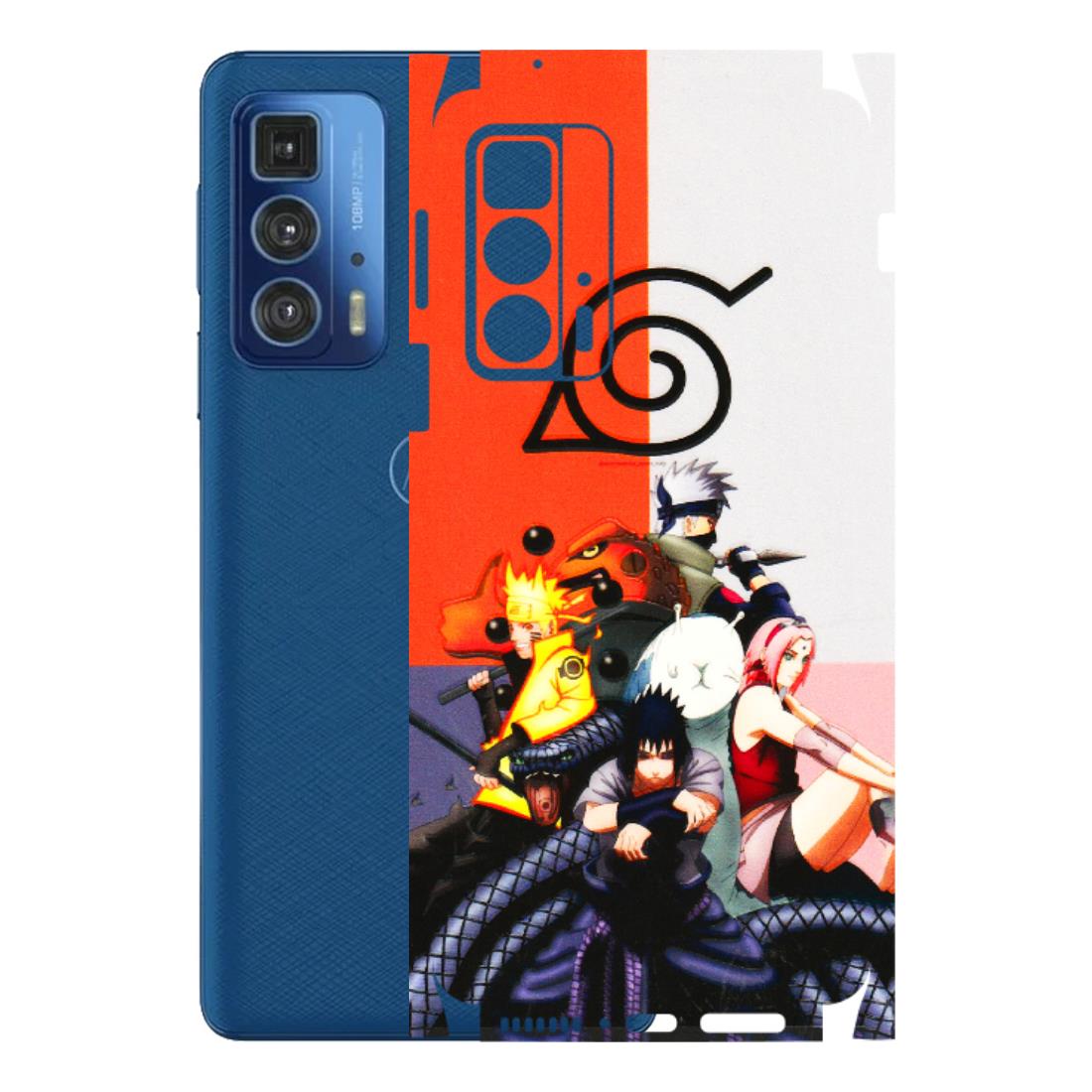 Motorola Phone Skins (All Models) - Naruto Final Fight - 3D Embossed Finish (L-33) Motorola Edge 20 Pro