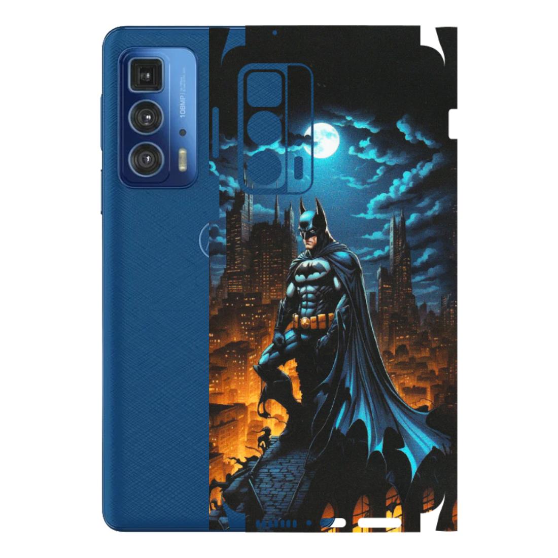Motorola Phone Skins (All Models) - Batman Arkham City - Matte Finish (M-01) Motorola Edge 20 Pro