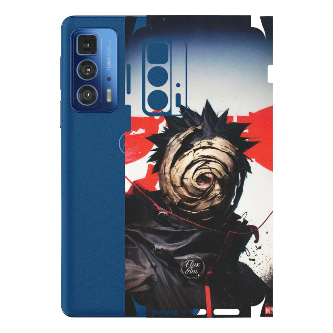 Motorola Phone Skins (All Models) - Obito Uchiha Cool Anime - Matte Finish (M-134) Motorola Edge 20 Pro