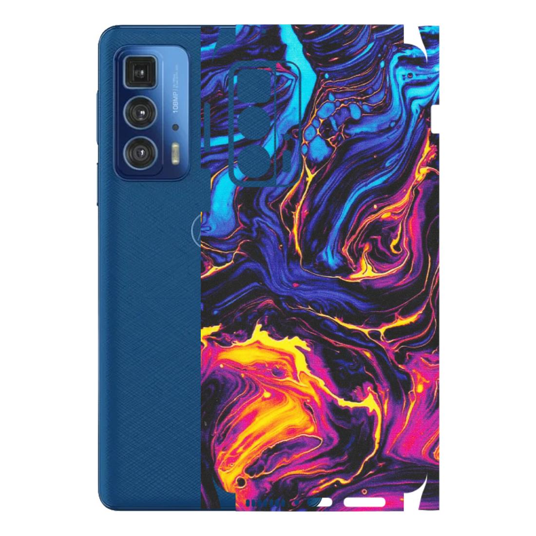 Motorola Phone Skins (All Models) - Abstract Paint Classy - Matte Finish (M-15) Motorola Edge 20 Pro