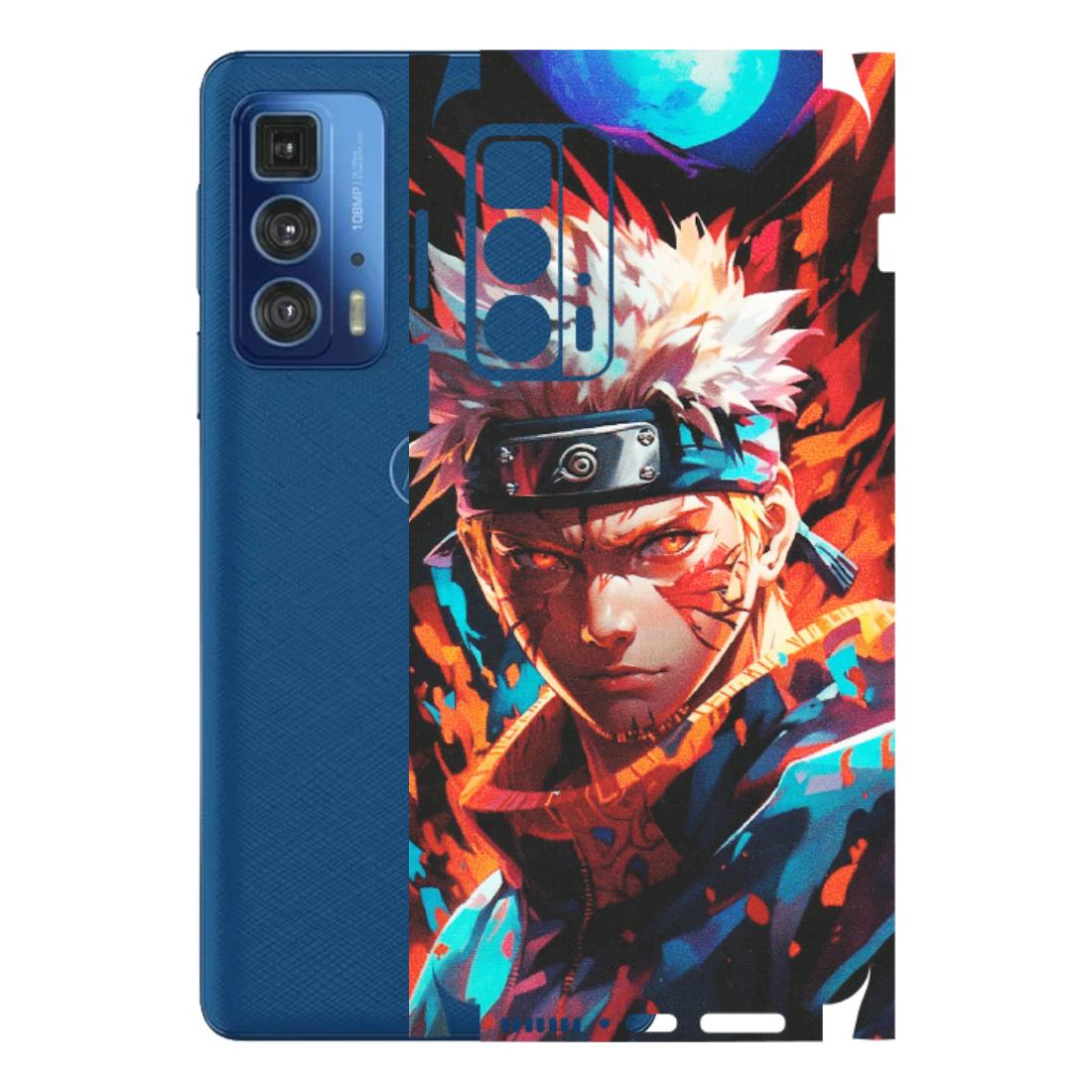 Motorola Phone Skins (All Models) - Anime Ferocious Character - Matte Finish (M-44) Motorola Edge 20 Pro