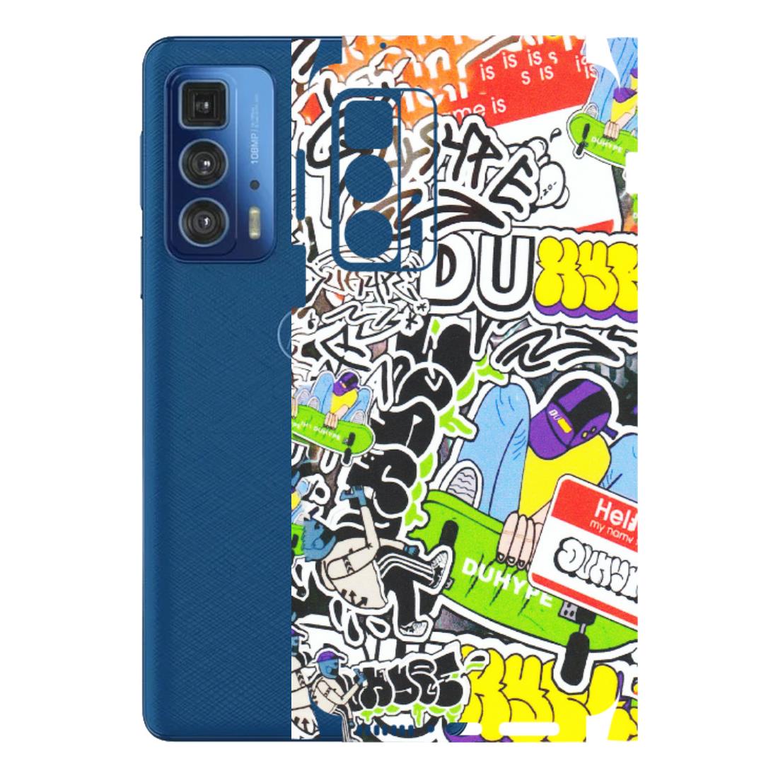 Motorola Phone Skins (All Models) - Dope Graffiti - Matte Finish (M-61) Motorola Edge 20 Pro