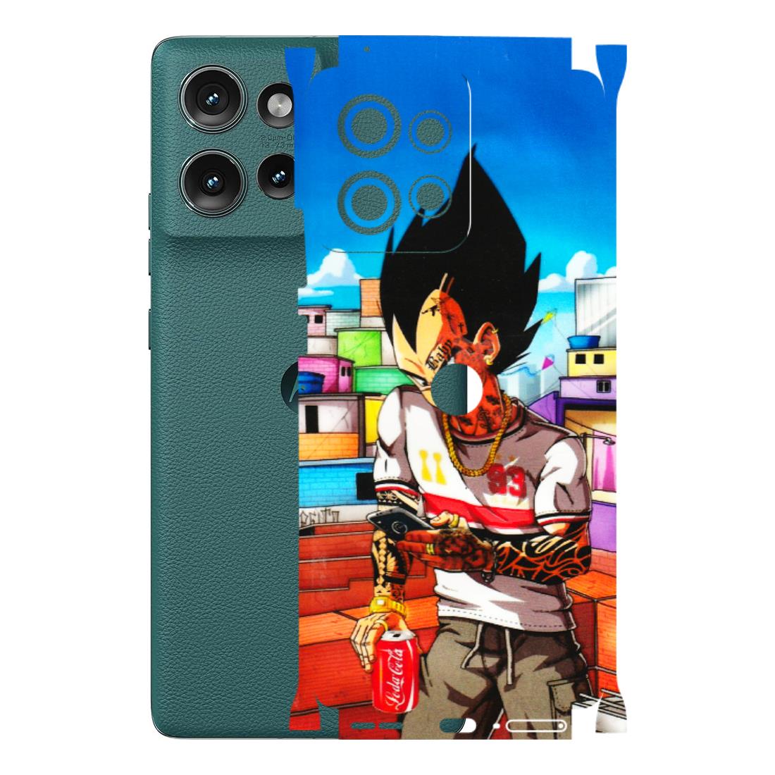Motorola Phone Skins (All Models) - Vegeta - 3D Embossed Finish (L-136) Motorola Edge 50 (5G)