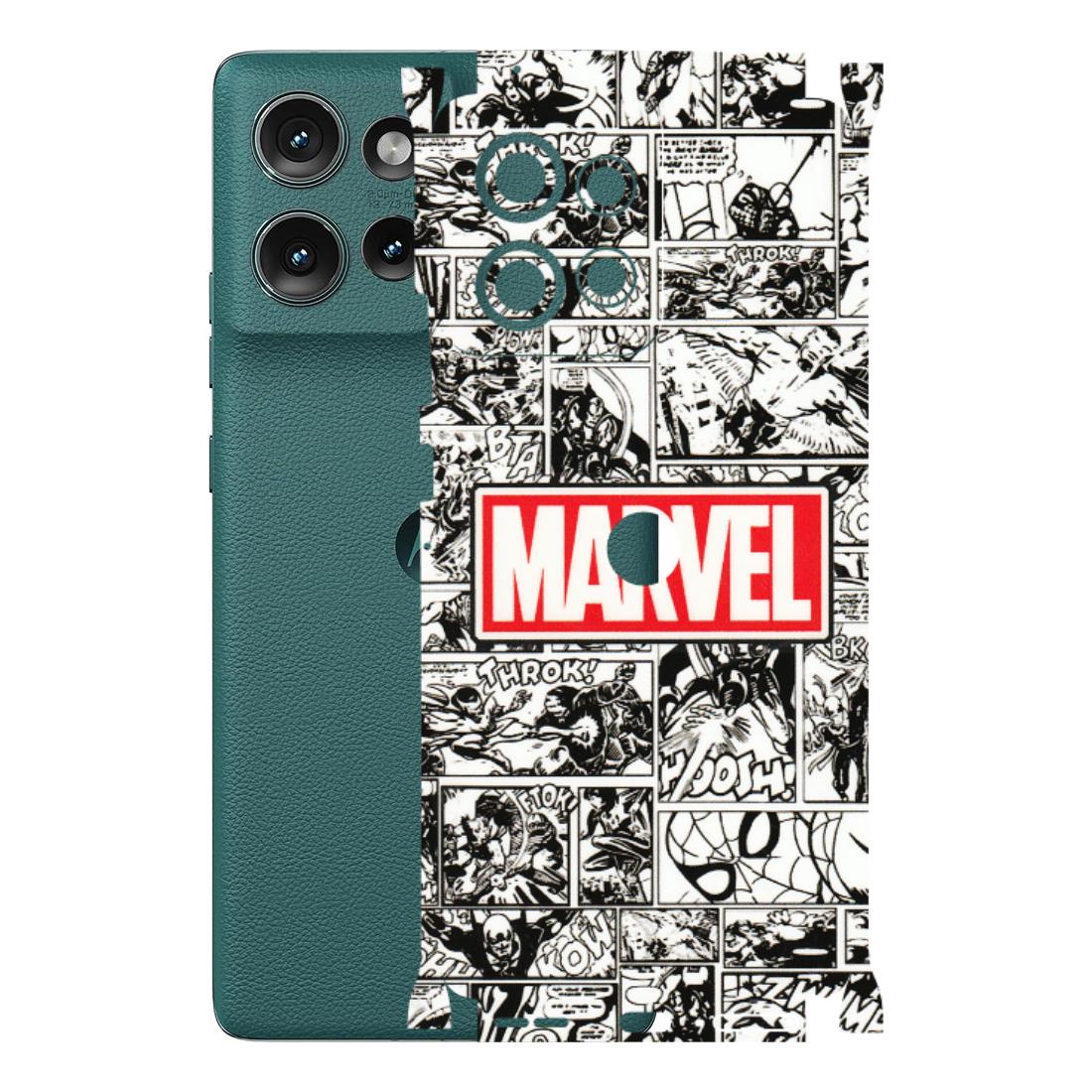 Motorola Phone Skins (All Models) - Marvel Comic - 3D Embossed Finish (L-171) Motorola Edge 50 (5G)