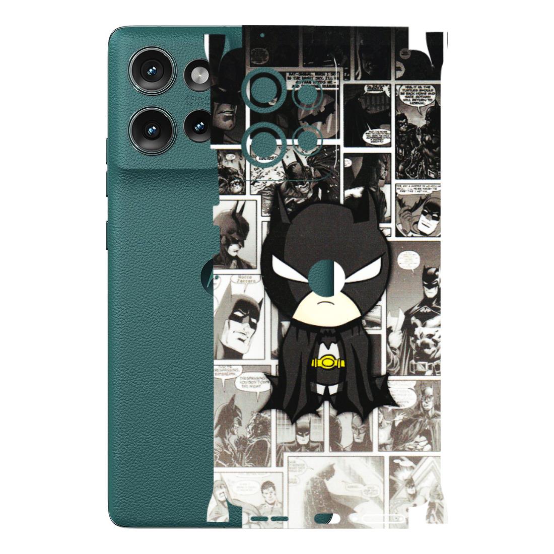 Motorola Phone Skins (All Models) - Toon Batman - 3D Embossed Finish (L-182) Motorola Edge 50 (5G)