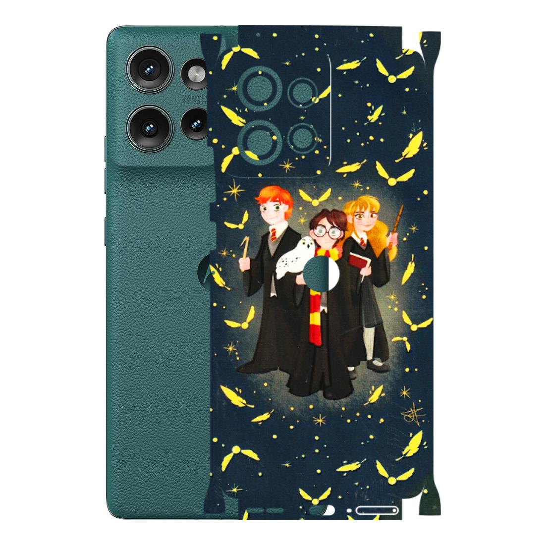 Motorola Phone Skins (All Models) - Harry Potter - 3D Embossed Finish (L-183) Motorola Edge 50 (5G)