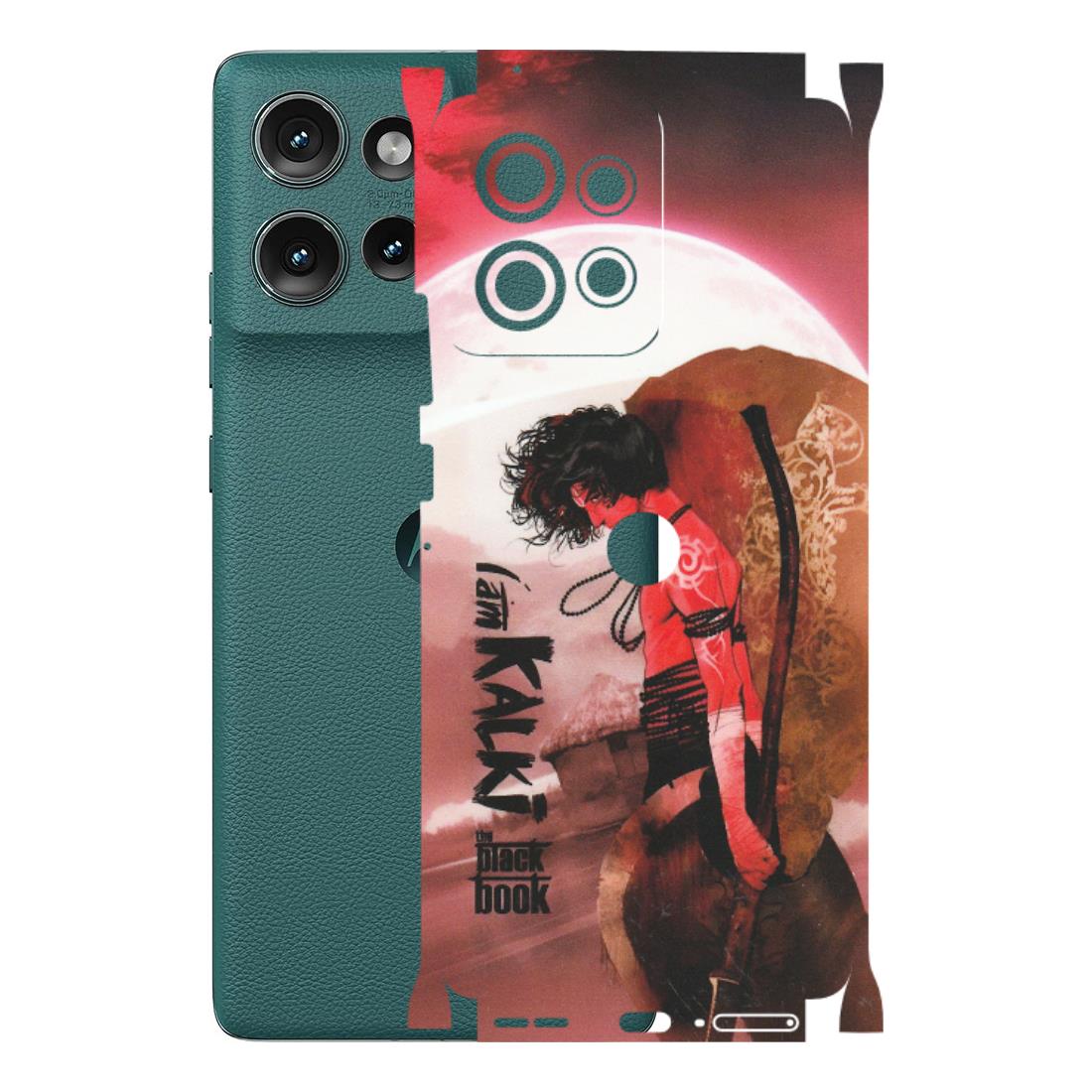 Motorola Phone Skins (All Models) - The Black Book Kalia Anime - Matte Finish (M-129) Motorola Edge 50 (5G)
