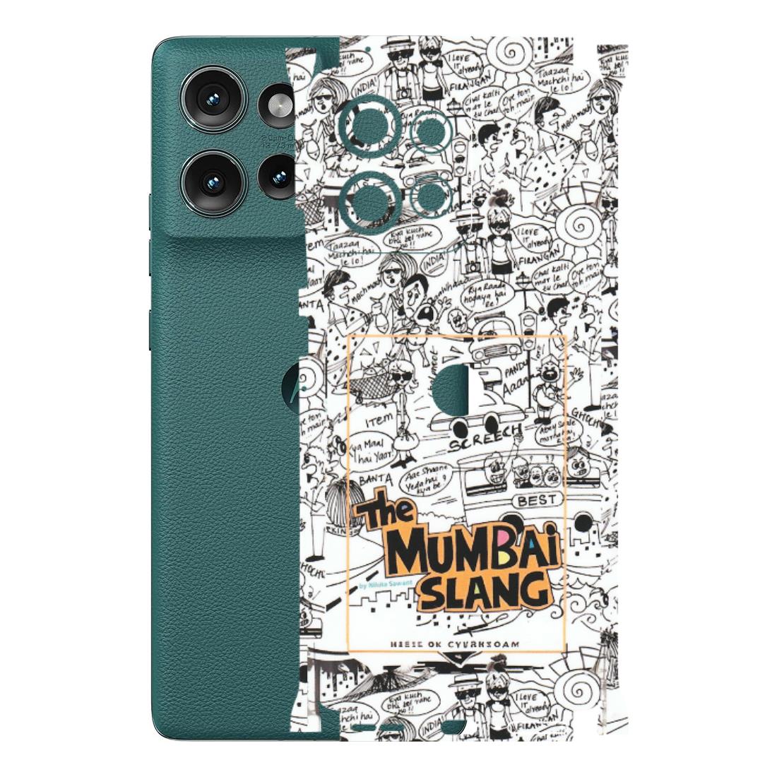 Motorola Phone Skins (All Models) - The Mumbai Slang - Matte Finish (M-142) Motorola Edge 50 (5G)