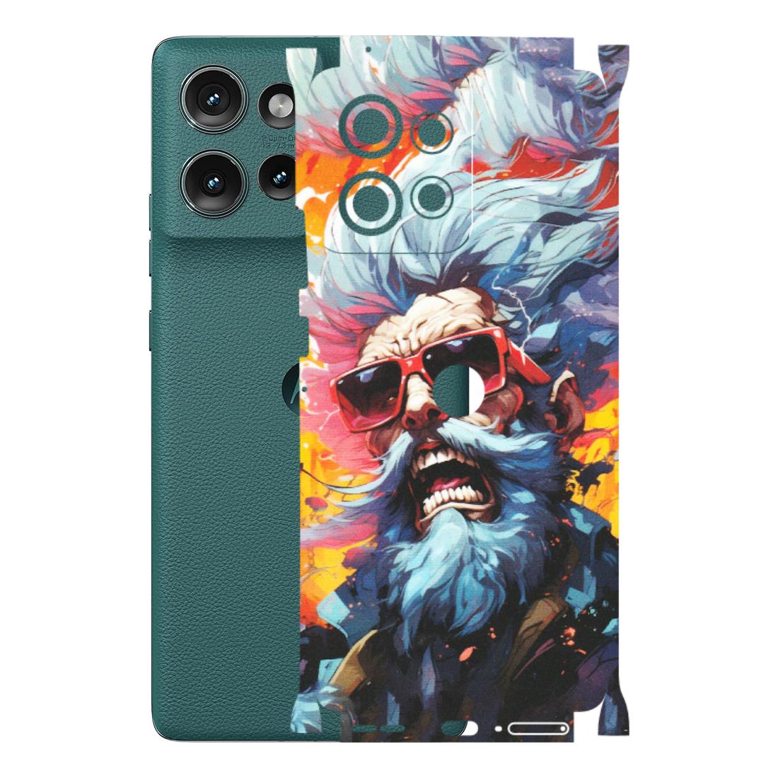 Motorola Phone Skins (All Models) - Daddy Cool Character - Matte Finish (M-43) Motorola Edge 50 (5G)