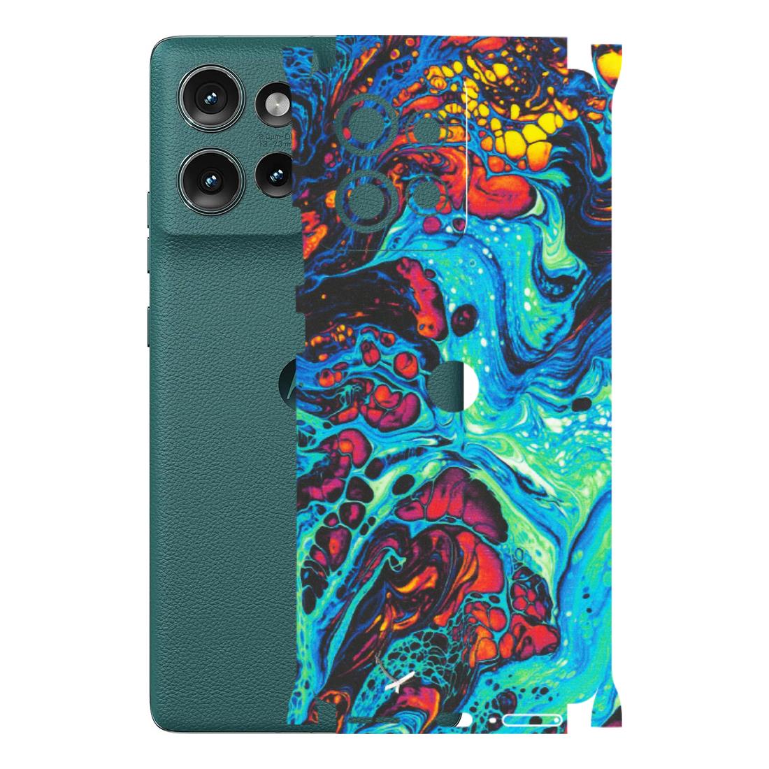 Motorola Phone Skins (All Models) - Majestic Galactic Marbel - Matte Finish (M-85) Motorola Edge 50 (5G)