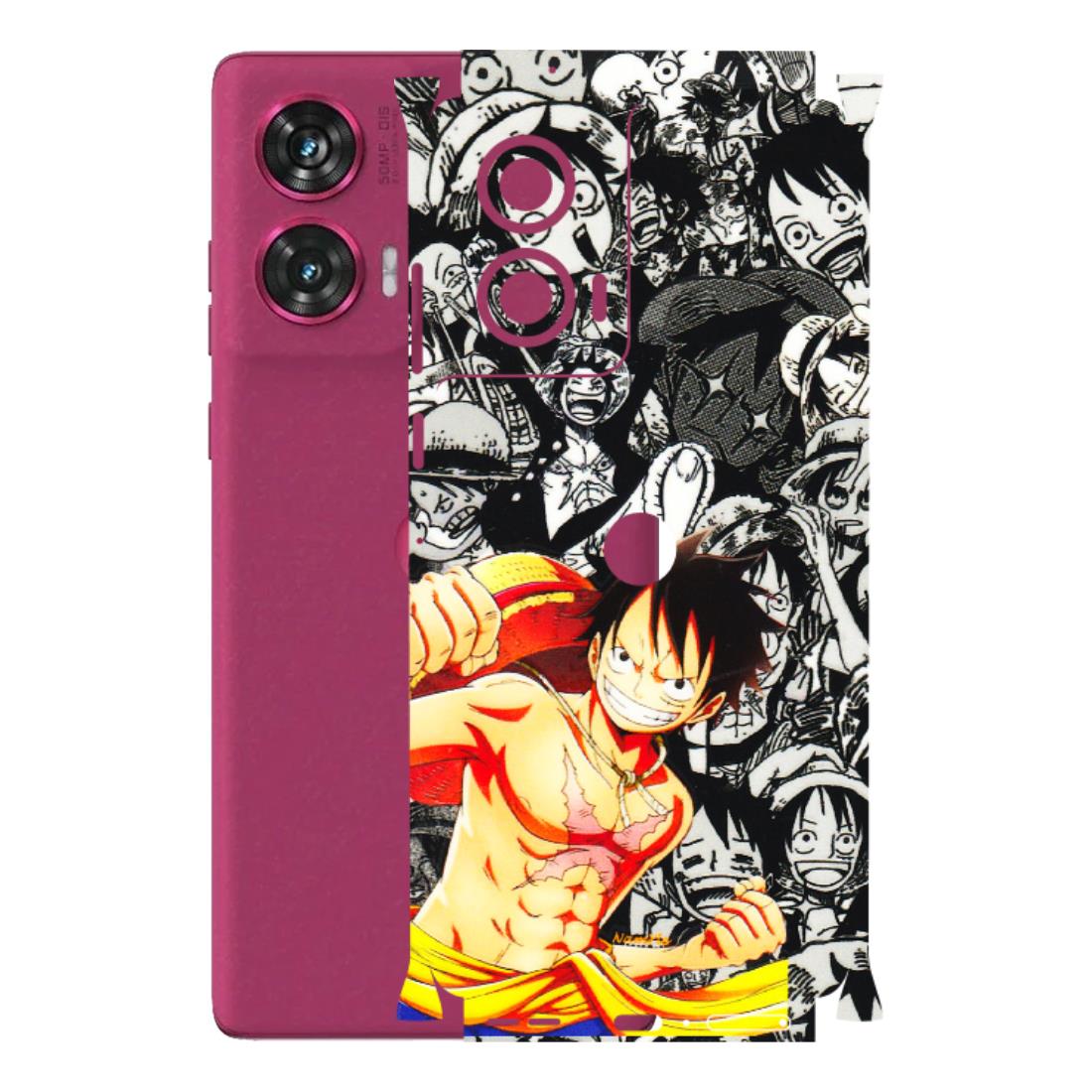 Motorola Phone Skins (All Models) - Anime Comics Games Doodles - 3D Embossed Finish (L-27) Motorola Edge 50 Fusion (5G)