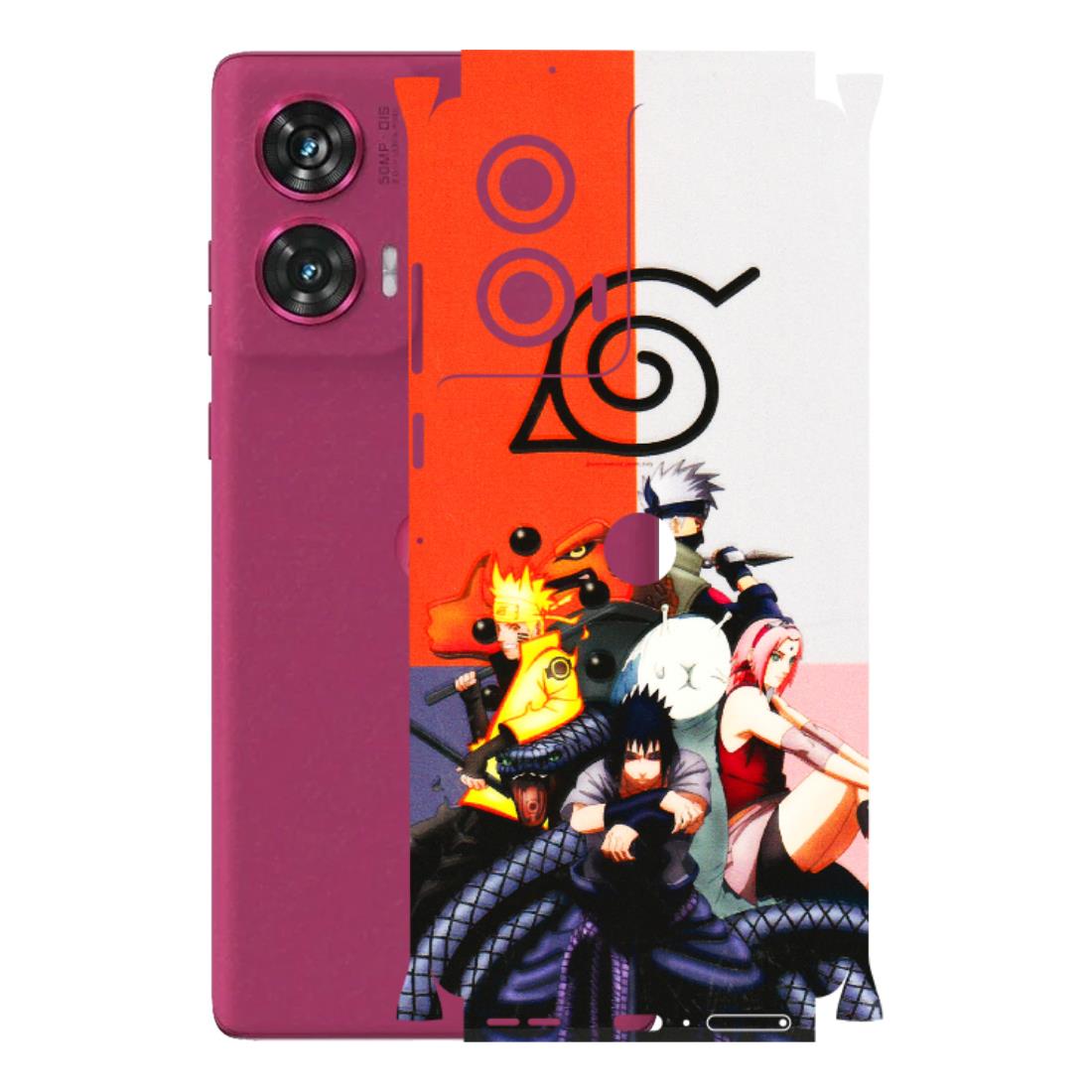 Motorola Phone Skins (All Models) - Naruto Final Fight - 3D Embossed Finish (L-33) Motorola Edge 50 Fusion (5G)