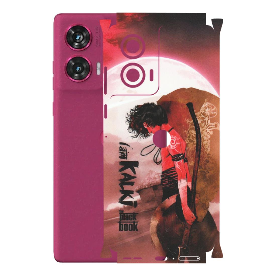 Motorola Phone Skins (All Models) - The Black Book Kalia Anime - Matte Finish (M-129) Motorola Edge 50 Fusion (5G)