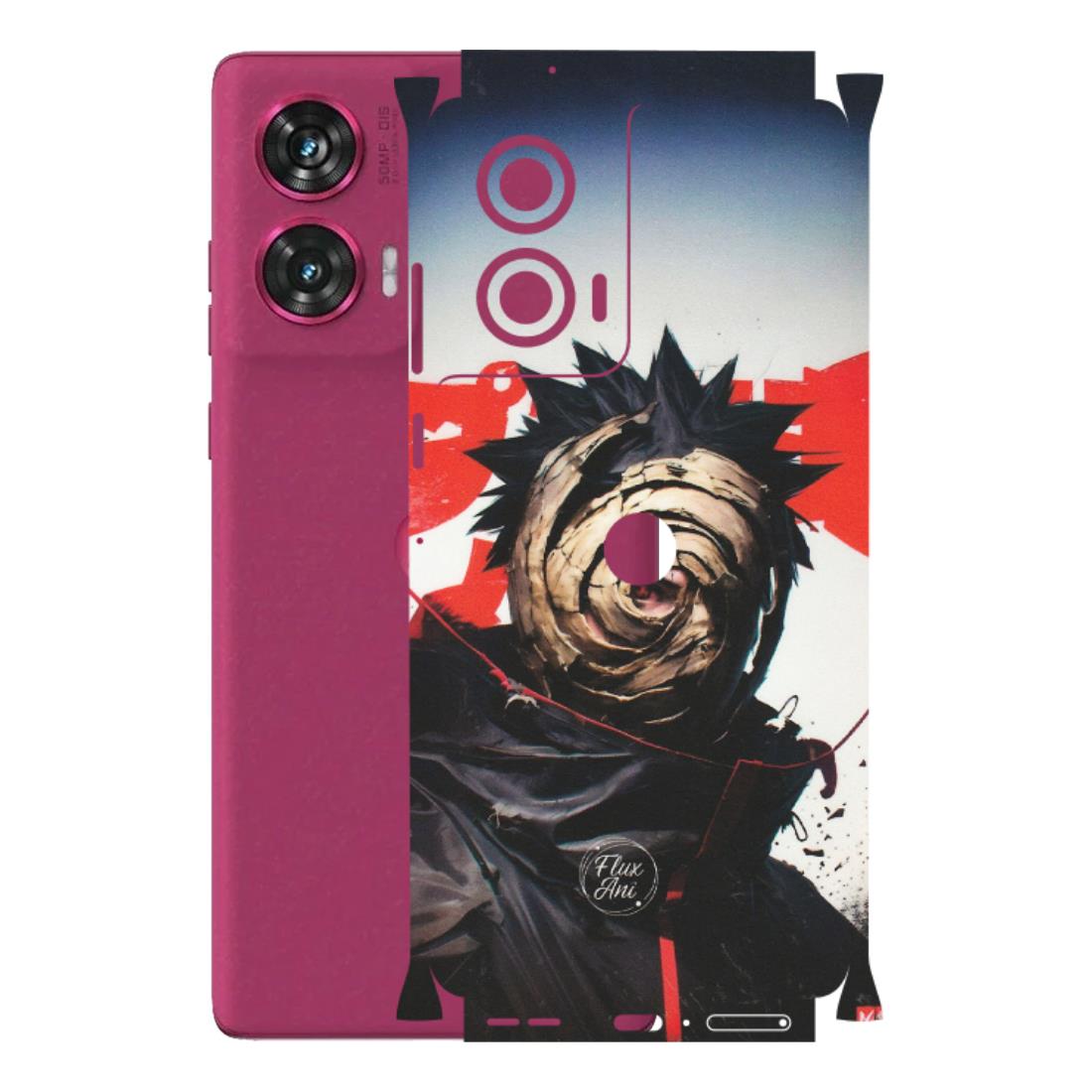 Motorola Phone Skins (All Models) - Obito Uchiha Cool Anime - Matte Finish (M-134) Motorola Edge 50 Fusion (5G)