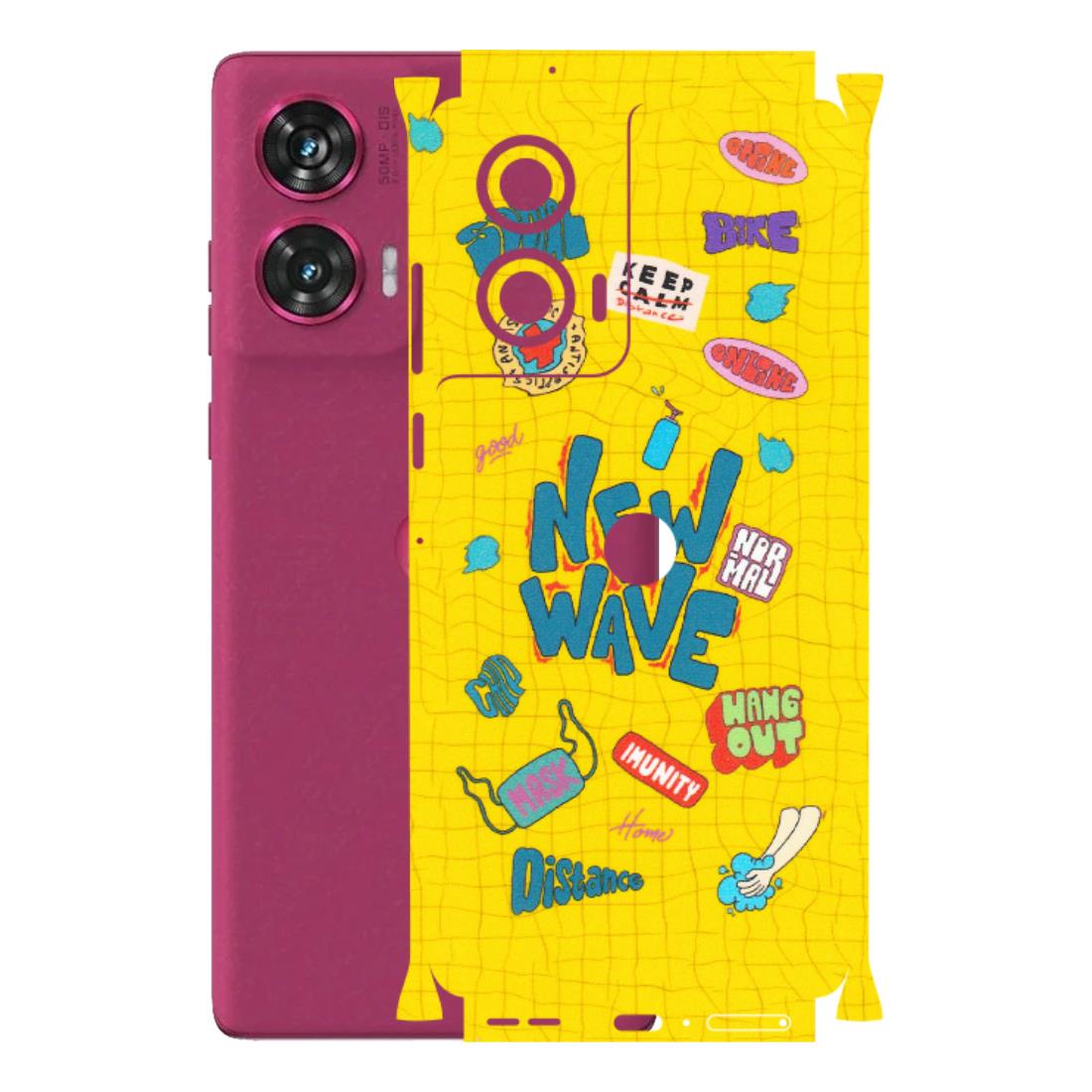 Motorola Phone Skins (All Models) - New Wave Life - Matte Finish (M-17) Motorola Edge 50 Fusion (5G)