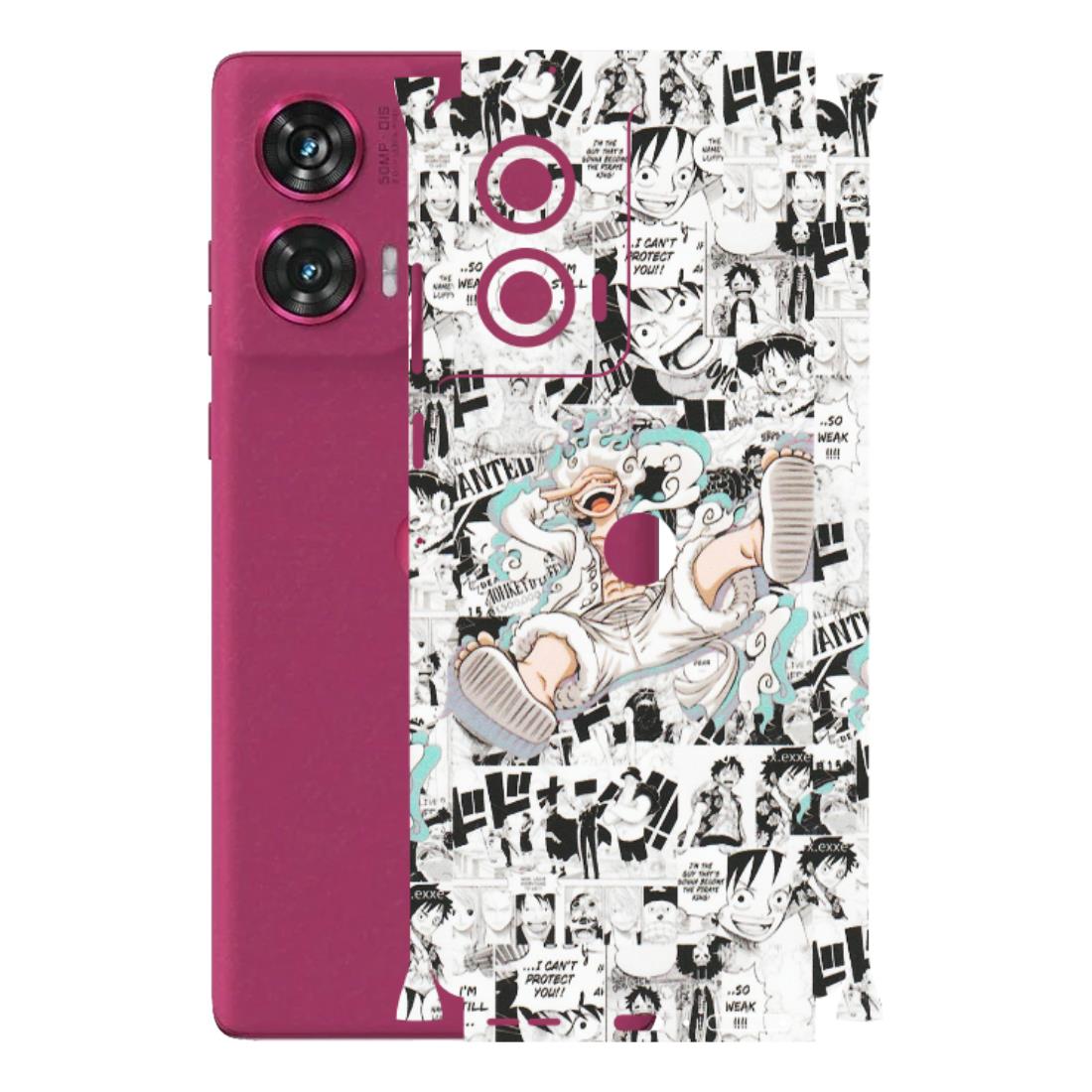 Motorola Phone Skins (All Models) - Hi Hello Doodles - Matte Finish (M-25) Motorola Edge 50 Fusion (5G)