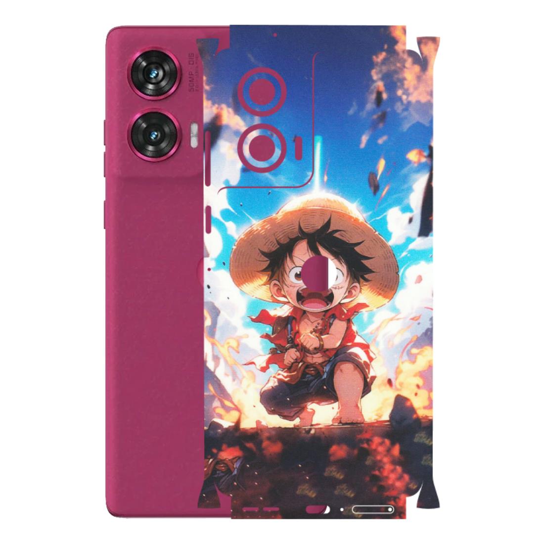 Motorola Phone Skins (All Models) - Toon One Piece Cute Character - Matte Finish (M-35) Motorola Edge 50 Fusion (5G)