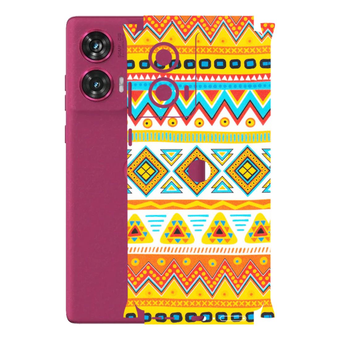 Motorola Phone Skins (All Models) - Mexican Abstract - Matte Finish (M-71) Motorola Edge 50 Fusion (5G)