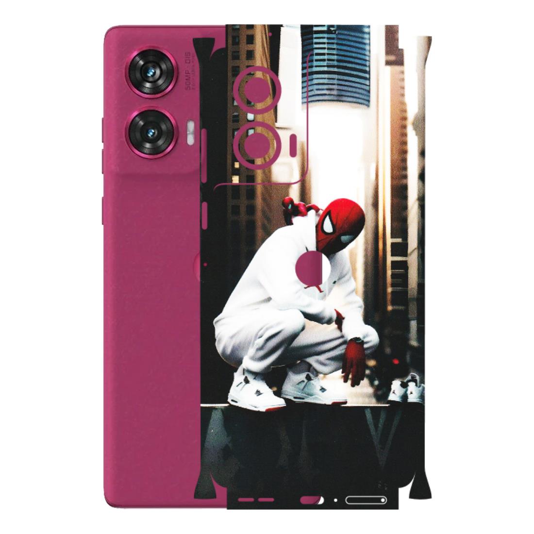 Motorola Phone Skins (All Models) - Sportsman Spider Man - Matte Finish (M-94) Motorola Edge 50 Fusion (5G)