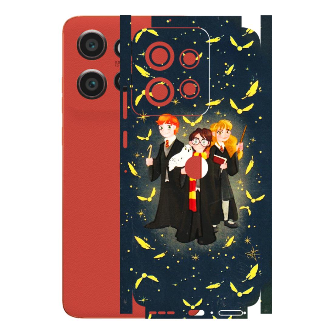 Motorola Phone Skins (All Models) - Harry Potter - 3D Embossed Finish (L-183) Motorola Edge 50 Neo (5G)