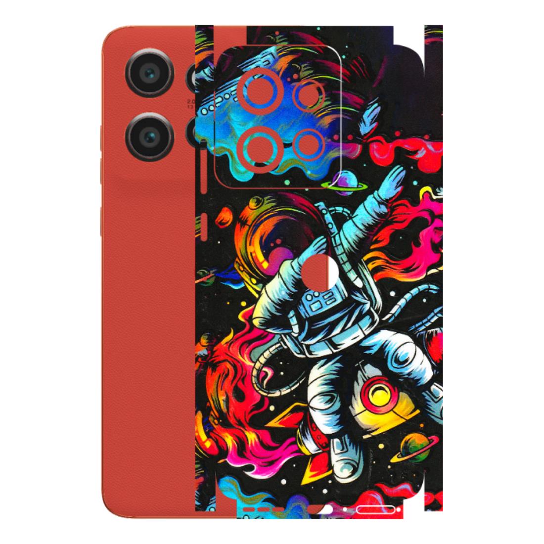 Motorola Phone Skins (All Models) - Astronaut Dope - 3D Embossed Finish (L-191) Motorola Edge 50 Neo (5G)