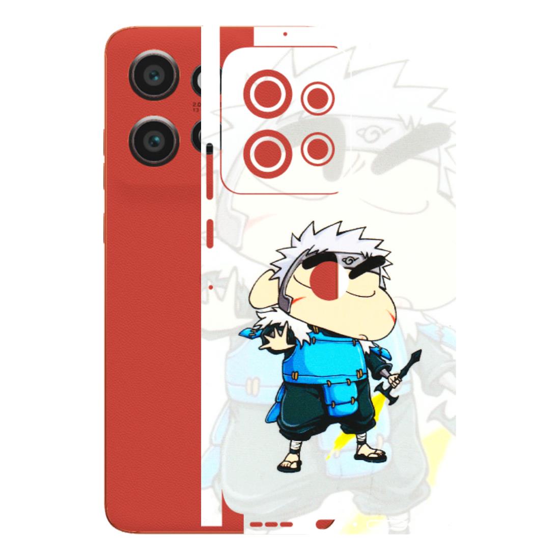 Motorola Phone Skins (All Models) - Angry Young Shinchan - 3D Embossed Finish (L-226) Motorola Edge 50 Neo (5G)