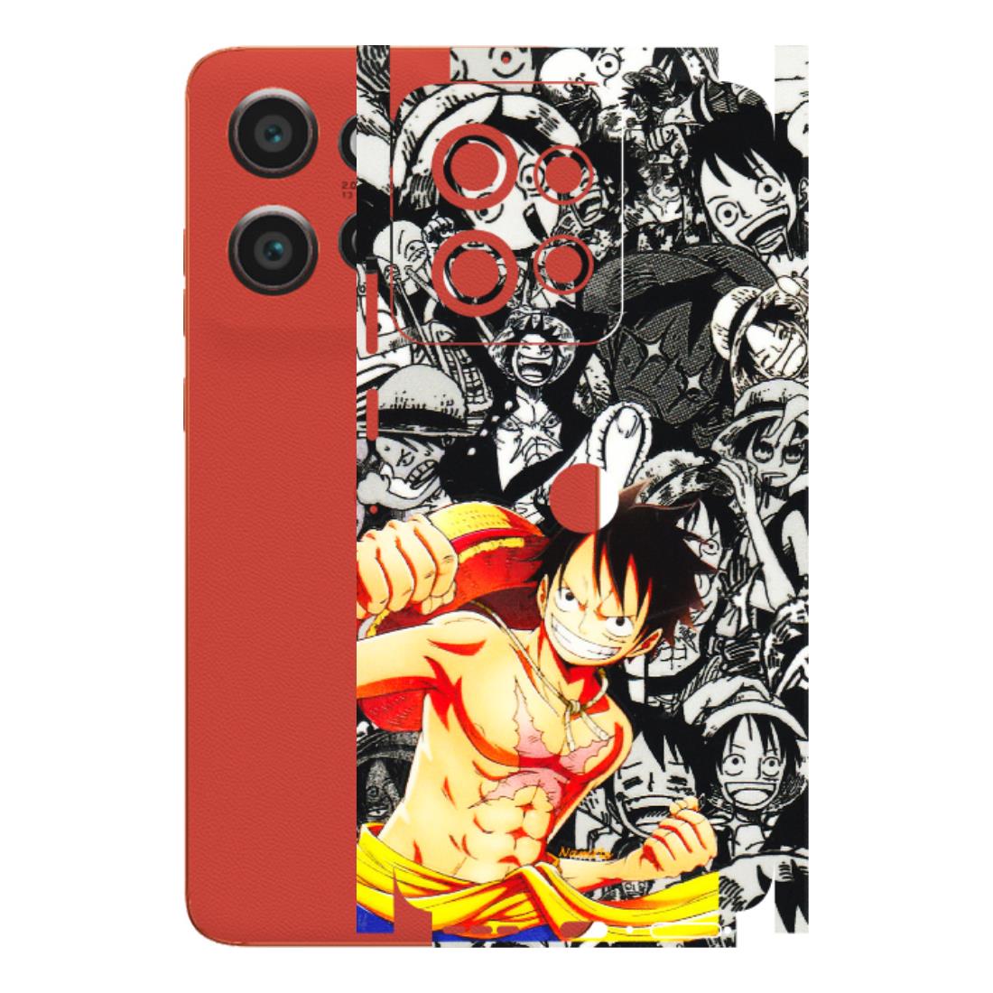 Motorola Phone Skins (All Models) - Anime Comics Games Doodles - 3D Embossed Finish (L-27) Motorola Edge 50 Neo (5G)