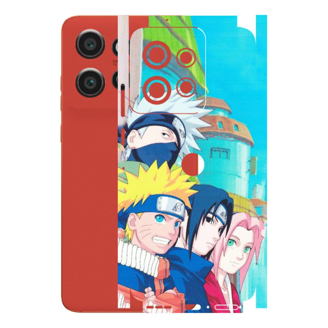 Motorola Phone Skins (All Models) - Team Minato And Kakashi - Matte Finish (M-101) Motorola Edge 50 Neo (5G)
