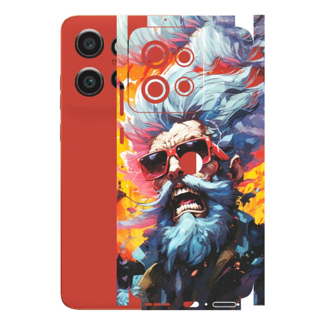 Motorola Phone Skins (All Models) - Daddy Cool Character - Matte Finish (M-43) Motorola Edge 50 Neo (5G)